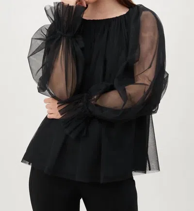 Trina Turk Otherworldly 2 Top In Black