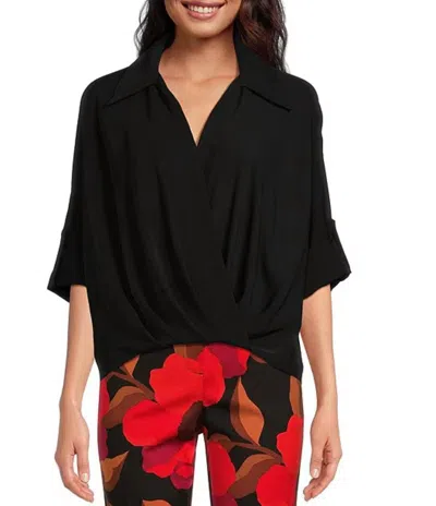 Trina Turk Otto Top In Black