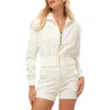 Trina Turk Outrun Jacket In Whitewash