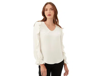 Trina Turk Owl Top In Neutral