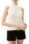 Trina Turk Paley Tank In Whitewash