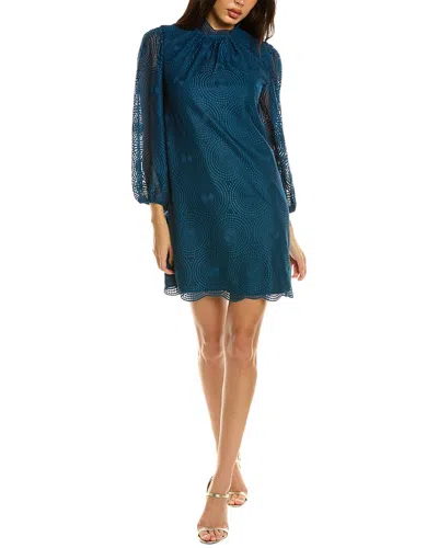 Trina Turk Palm Colony Dress In Blue