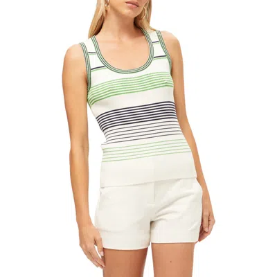 Trina Turk Paolini Tank In Whitewash/ink