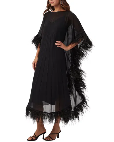 Trina Turk Pleated Neena In Black