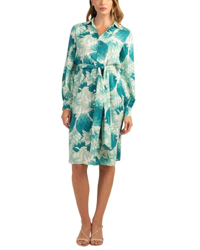 Trina Turk Poetry Dress In Blue