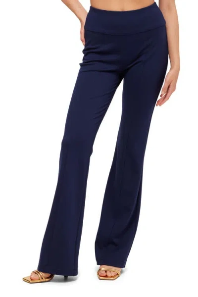 Trina Turk Ponte Flare Leg Becker Pant In Ink