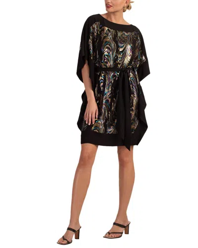 Trina Turk Prize Silk-blend Dress In Multi