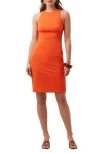 Trina Turk Promise Body-con Sheath Dress In Solar Flare
