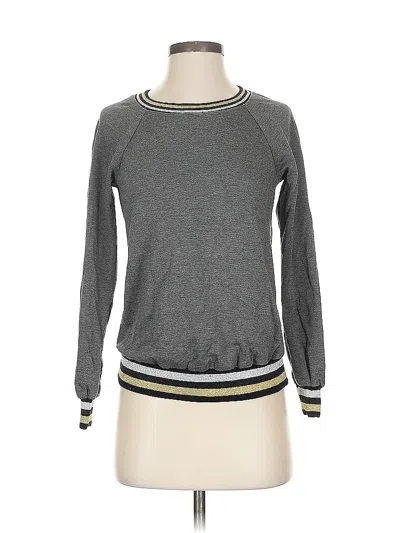 Pre-owned Trina Turk Pullover Sweater In Gray