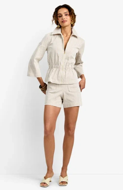 Trina Turk Rafferty Jacket In White