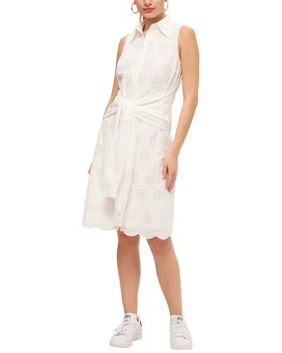 Trina Turk Rally Midi Dress In White