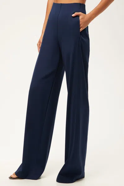 Trina Turk Record Pant In Blue