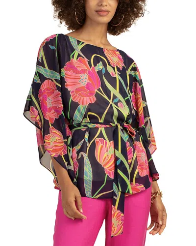 Trina Turk Regular Fit Eye Opener 2 Top In Multi