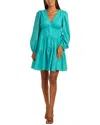 TRINA TURK TRINA TURK REGULAR FIT MAKE MERRY MINI DRESS