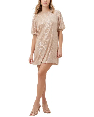 Trina Turk Relaxed Fit Brilliance Midi Dress In Neutral