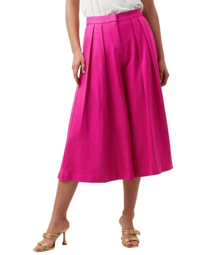 Trina Turk Relaxed Fit Carefree Pant In Sunset Pink