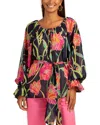 Trina Turk Regular Fit Eye Opener 2 Top