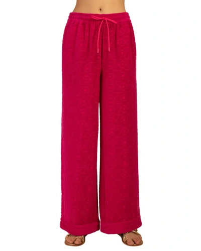 Trina Turk Releive Pant In Red