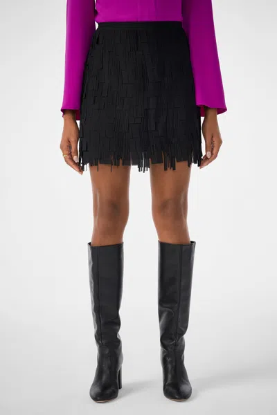 Trina Turk Rico Skirt In Black