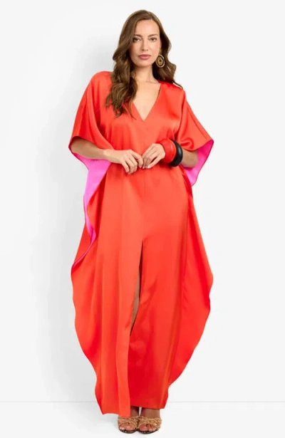 Trina Turk Riva Dress In Red