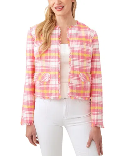 TRINA TURK ROCCO LINEN-BLEND BLAZER