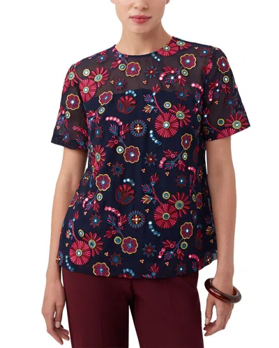 Trina Turk Rochelle Top In Blue