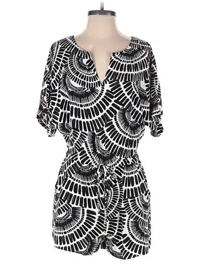 Pre-owned Trina Turk Romper In Black