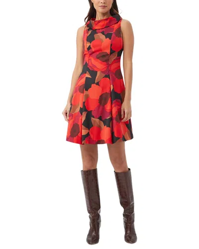 Trina Turk Sabar Dress In Red