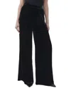 Trina Turk Saige Silk-blend Pant In Black