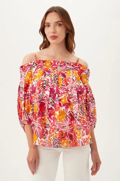 Trina Turk Salma Blouse In Multi