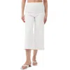 Trina Turk Saltie 2 Cropped Wide Leg Pant In Whitewash