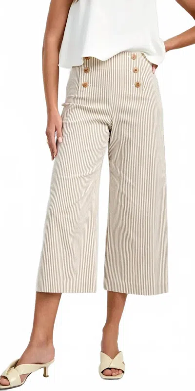 Trina Turk Saltie 2 Pant In Beachy In Multi