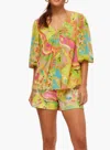 Trina Turk Sampras Top In Multi In Multi