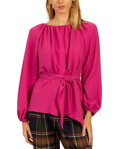 Trina Turk Sana Top In Pink
