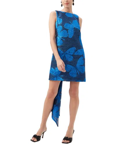 Trina Turk Savia Dress In Blue