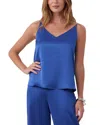 Trina Turk Sella Tank In Admiral Blue