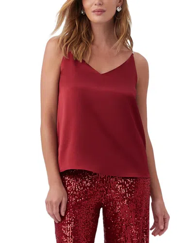 Trina Turk Sella Tank In Ruqa Red