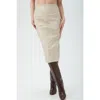 Trina Turk Serena Skirt In Neutral