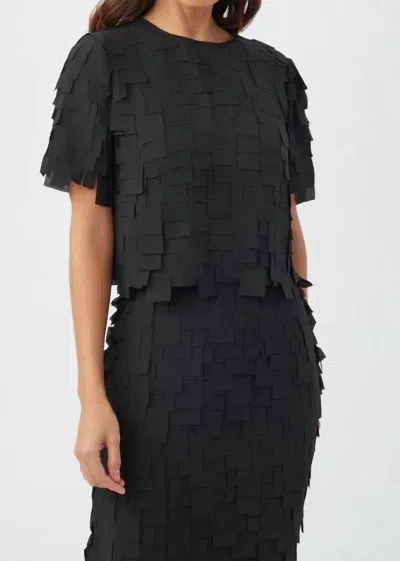 Trina Turk Serilda Top In Black