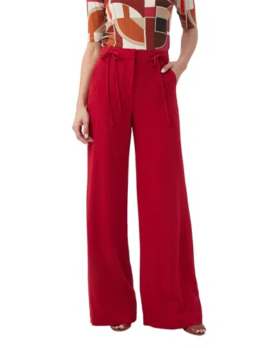 Trina Turk Shashina Pant In Red