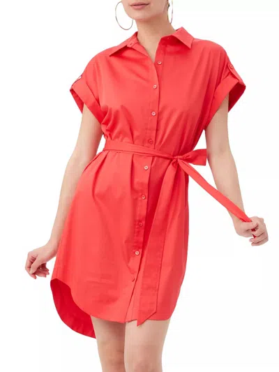 Trina Turk Simpatico Dress In Capri Coral In Multi