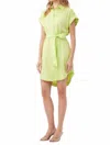 Trina Turk Simpatico Dress In Lime Frizz In Multi