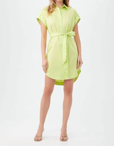 Trina Turk Simpatico Dress In Lime Frizz In Multi