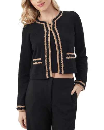 Trina Turk Sinai Cardigan In Black