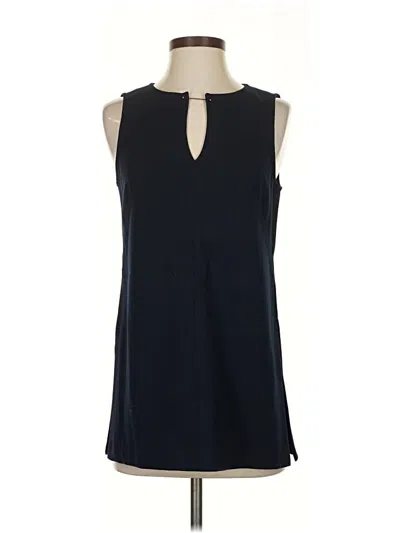 Pre-owned Trina Turk Sleeveless Blouse In Black
