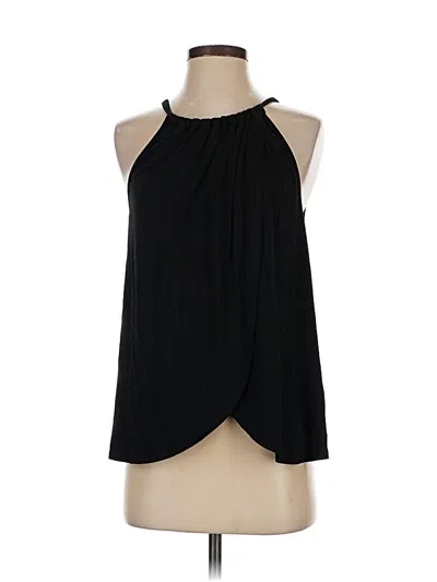 Pre-owned Trina Turk Sleeveless Blouse In Black