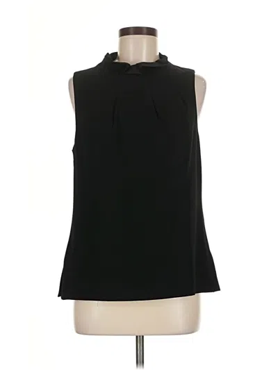 Pre-owned Trina Turk Sleeveless Blouse In Black