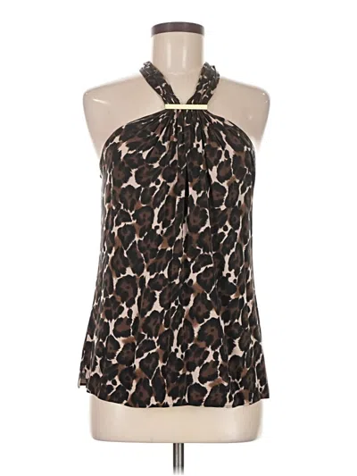 Pre-owned Trina Turk Sleeveless Blouse In Black