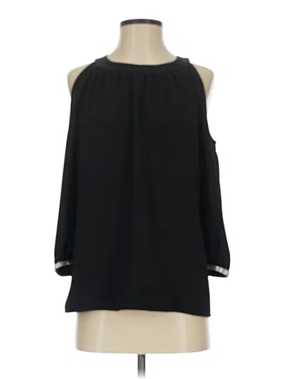 Pre-owned Trina Turk Sleeveless Blouse In Black