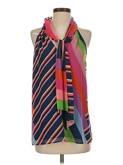 Pre-owned Trina Turk Sleeveless Blouse In Pink